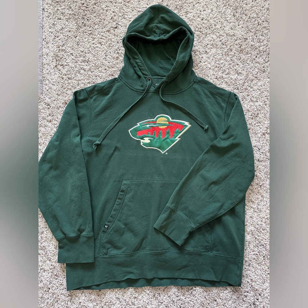 MN Wild Hockey Hoodie. XL